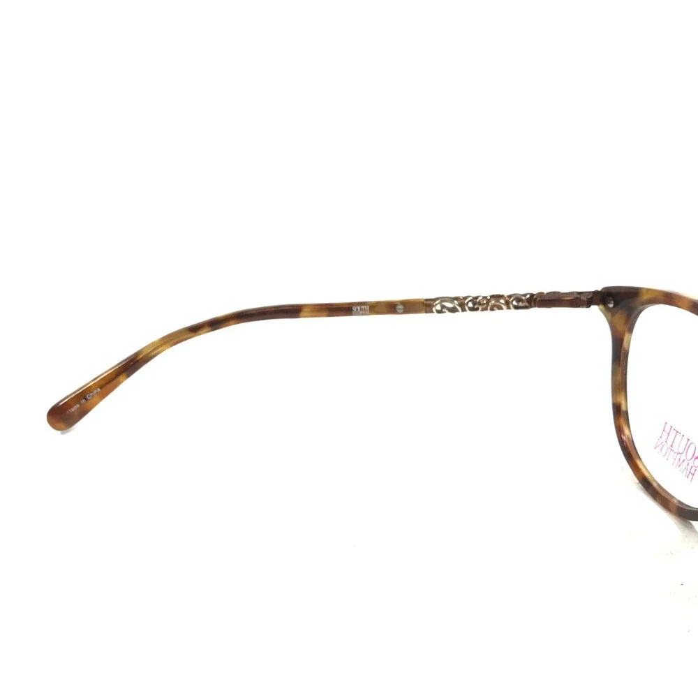 South Hampton SH 9002 TO Eyeglasses Frames Tortoise Round Full Rim 52-16-135